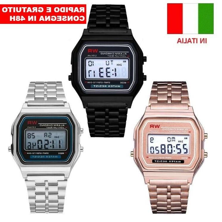 orologio da polso casual vari colori sport