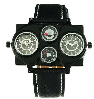 orologio da polso con scatola bussola e