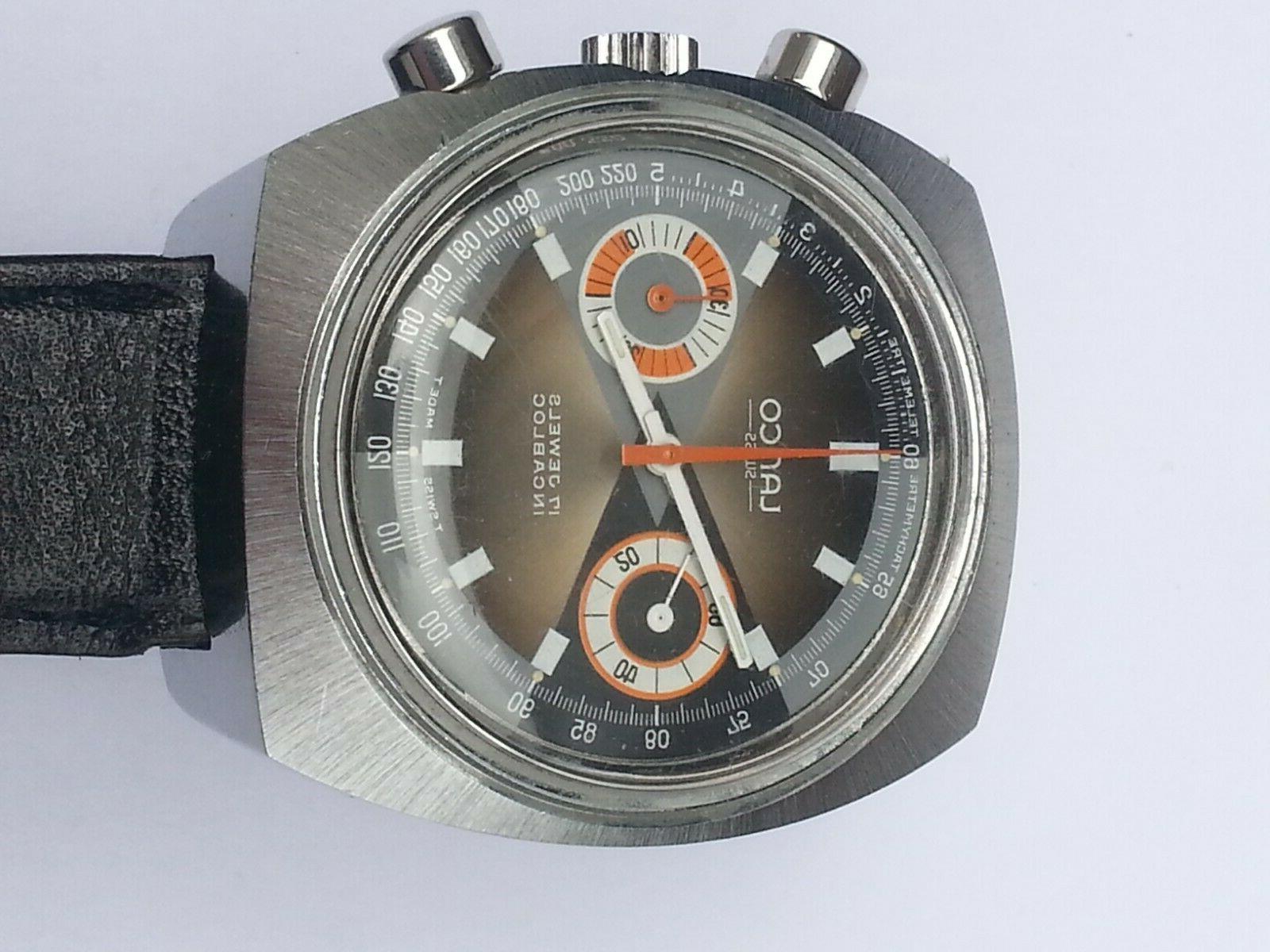 orologio da polso cronografo a carica manuale