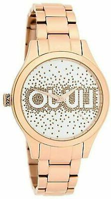 O Da Polso Da Donna In Acciaio Ramato Solo Tempo Al Quarzo T