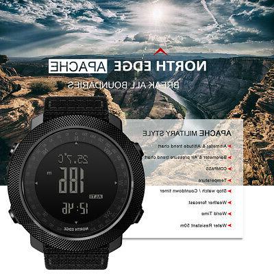 orologio da polso digitale 50m barometro contapassi