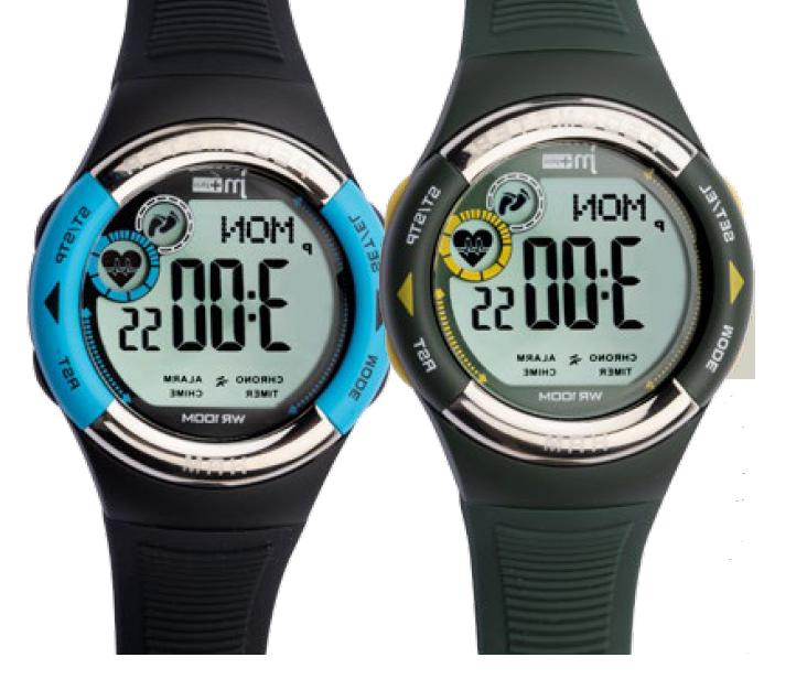 orologio da polso digitale cardiofrequenzimetro pedometro e