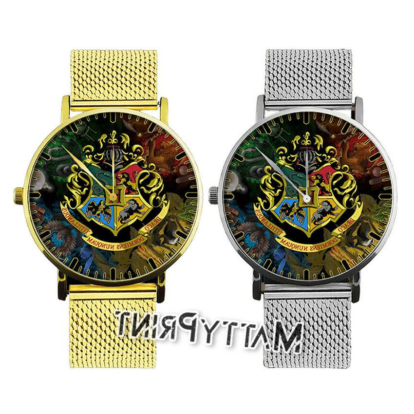 orologio da polso harry potter stemma hogwarts