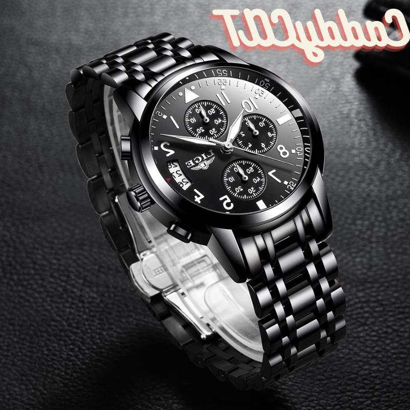 orologio da polso in acciaio al quarzo