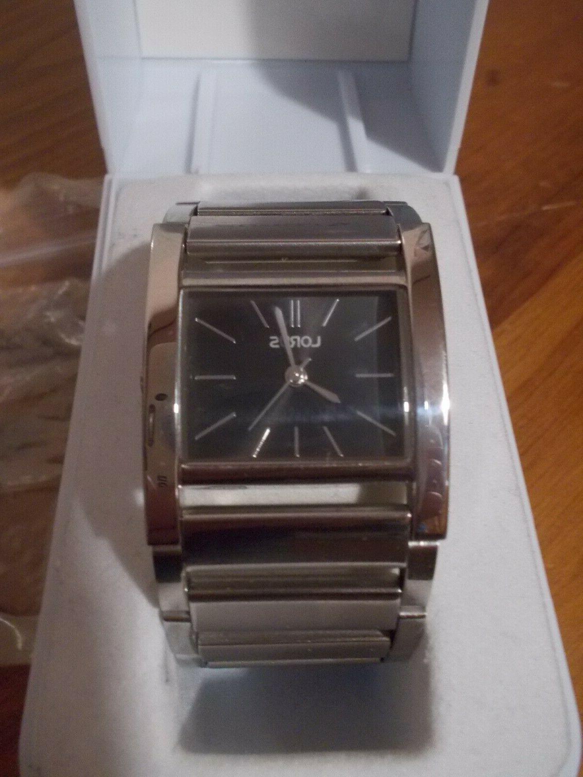 orologio da polso in acciaio inox con