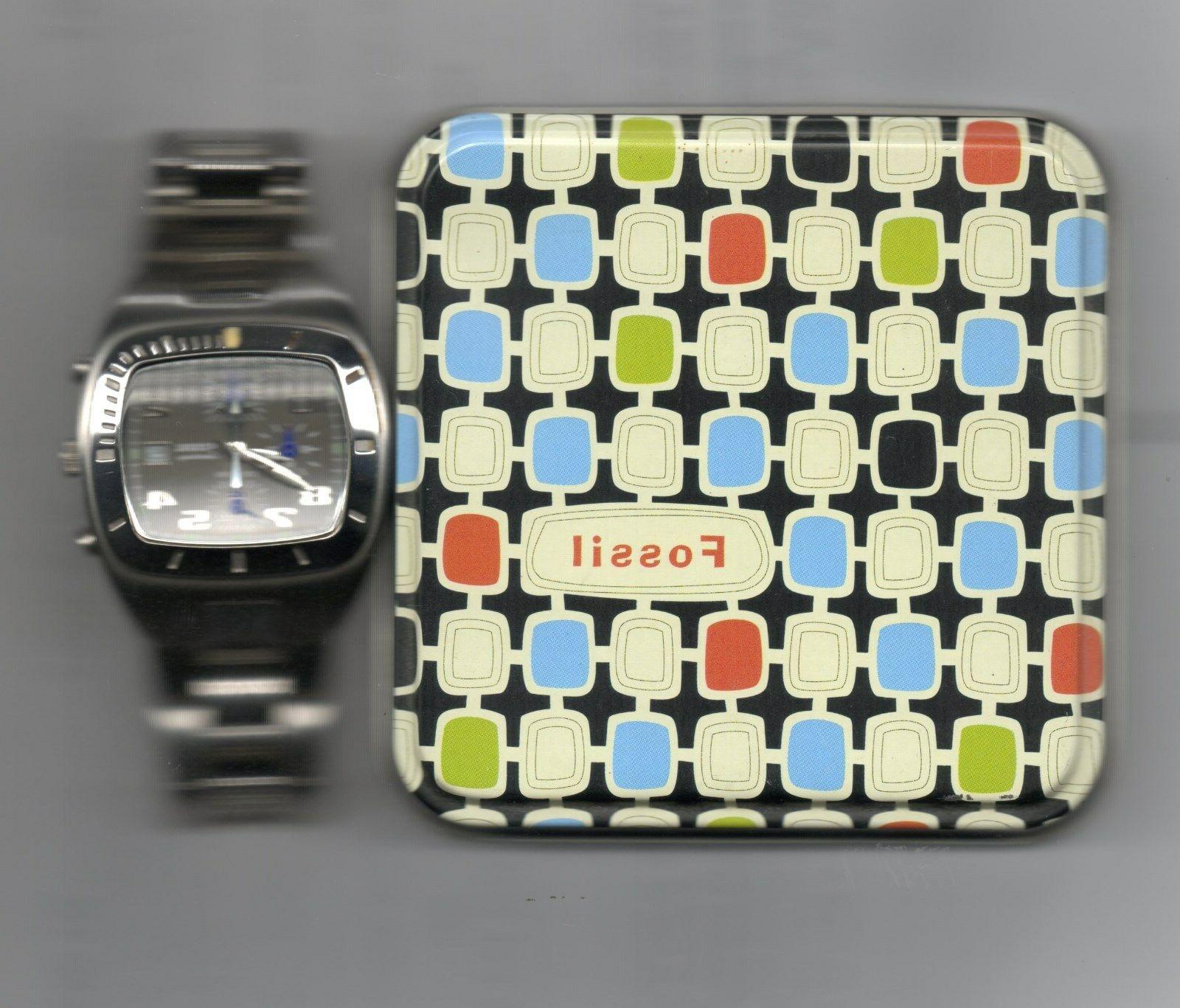 orologio da polso in acciaio speedway