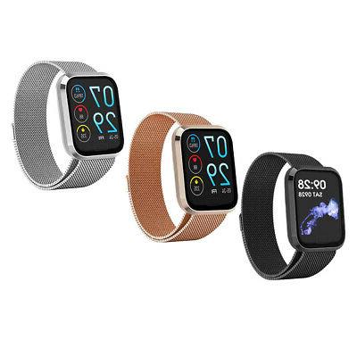 orologio da polso milanese in acciaio intelligente