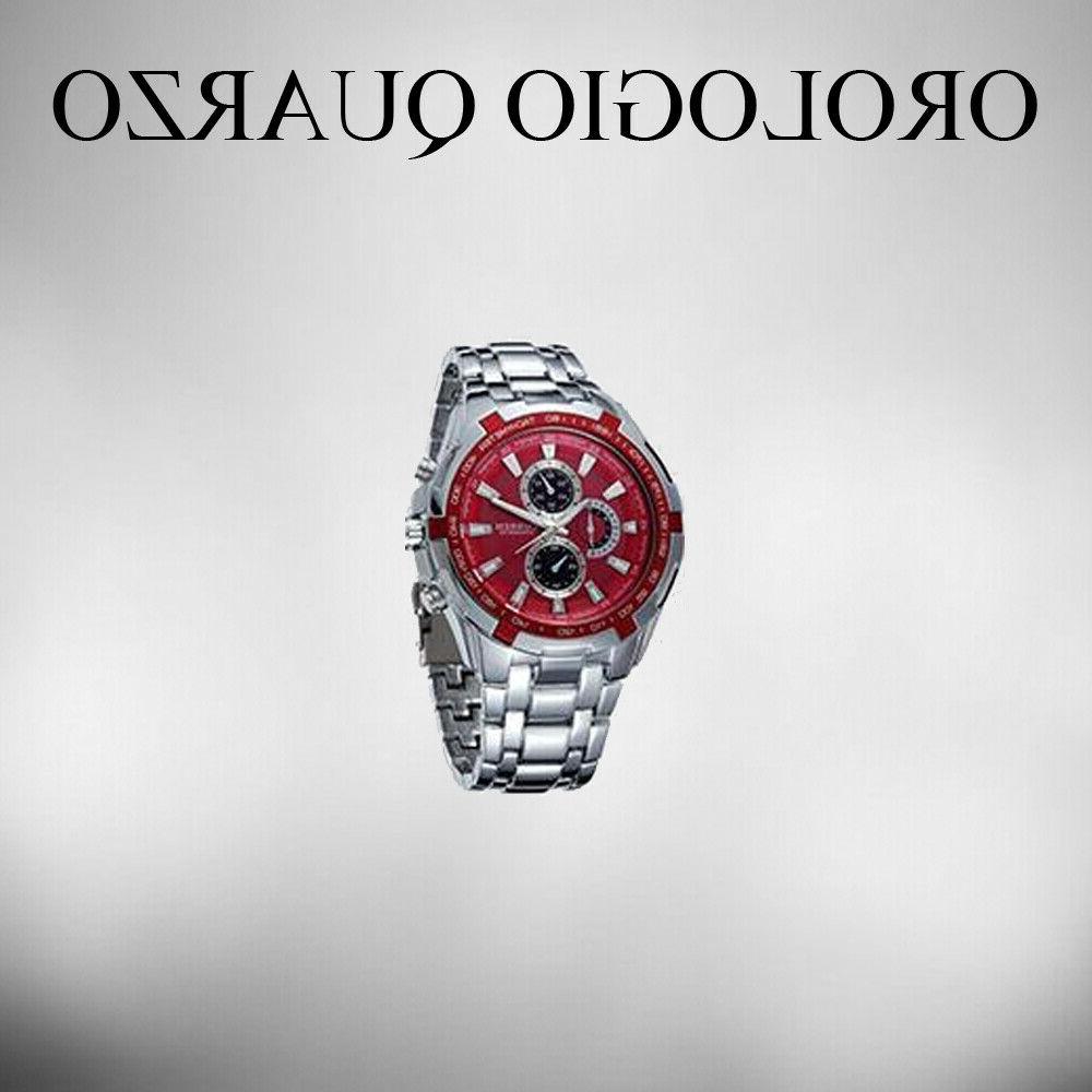 orologio da polso per uomo analogico quarzo