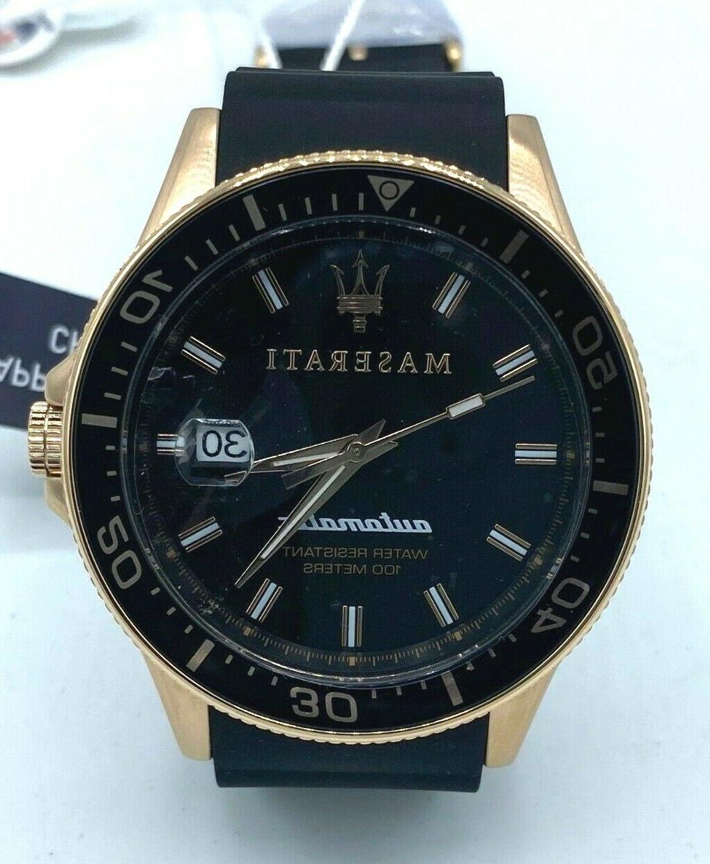 orologio da polso sfida gomma automatico black