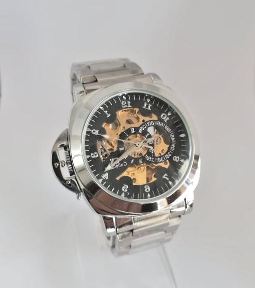 orologio da polso uomo acciaio automatico classico