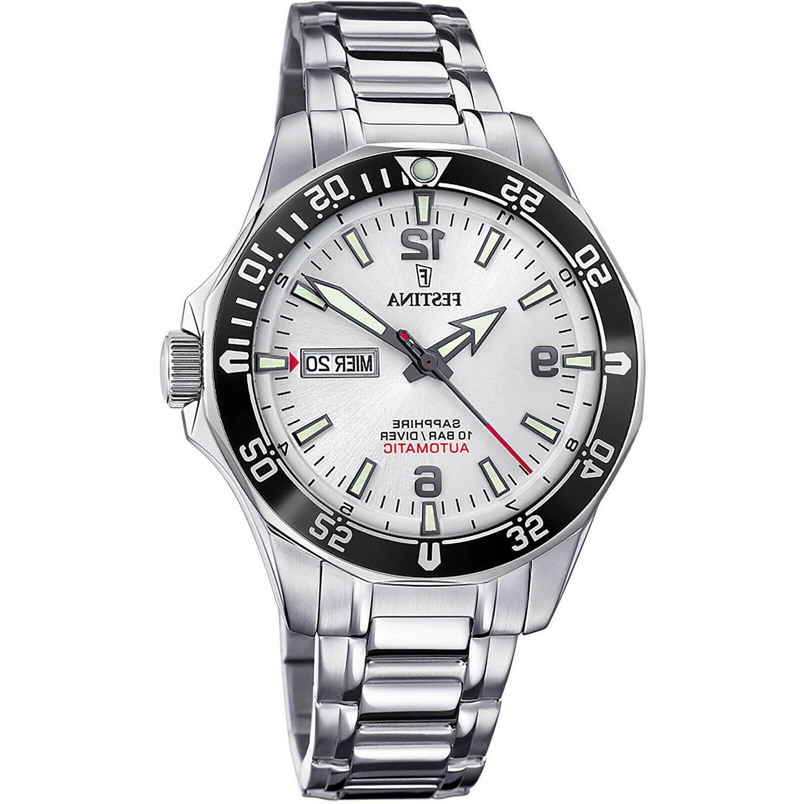 orologio da polso uomo automatico in acciaio