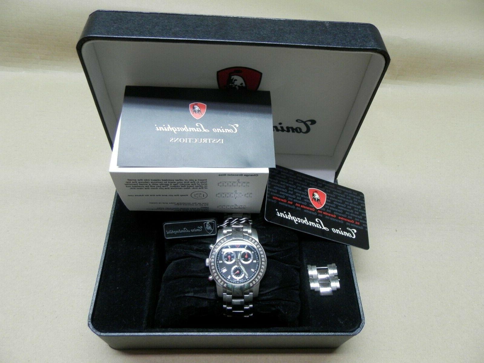orologio da polso uomo con piccoli brillanti