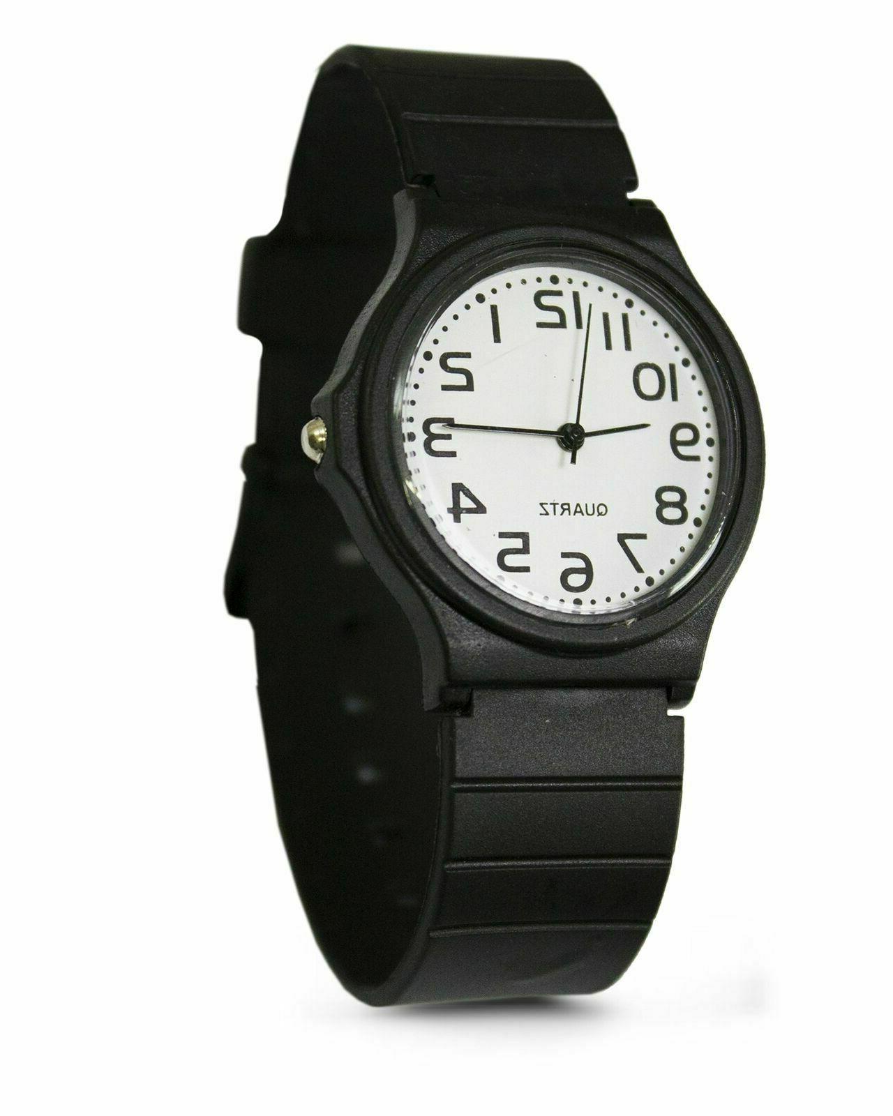 orologio da polso uomo donna gomma sportivo