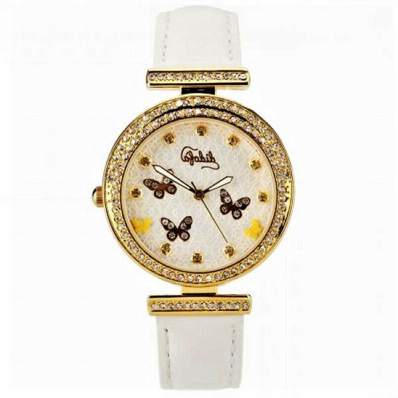 orologio da polso vintage per donna bianco