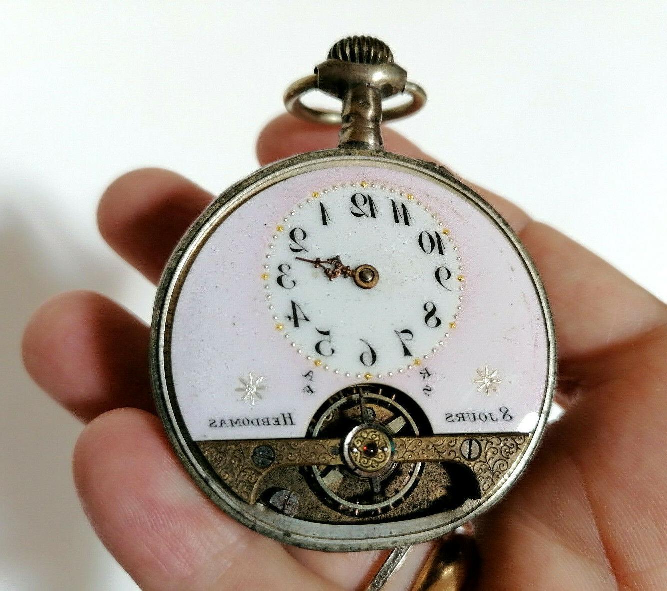 orologio da tasca taschino uomo 8 jours