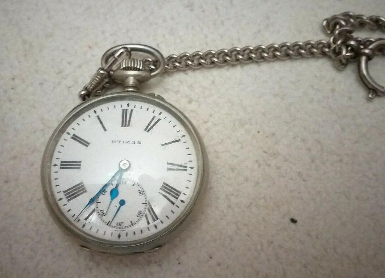 orologio da taschino in argento vintage collezione