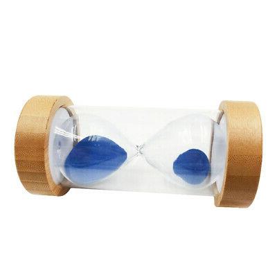 orologio da tavolo con clessidra in plastica