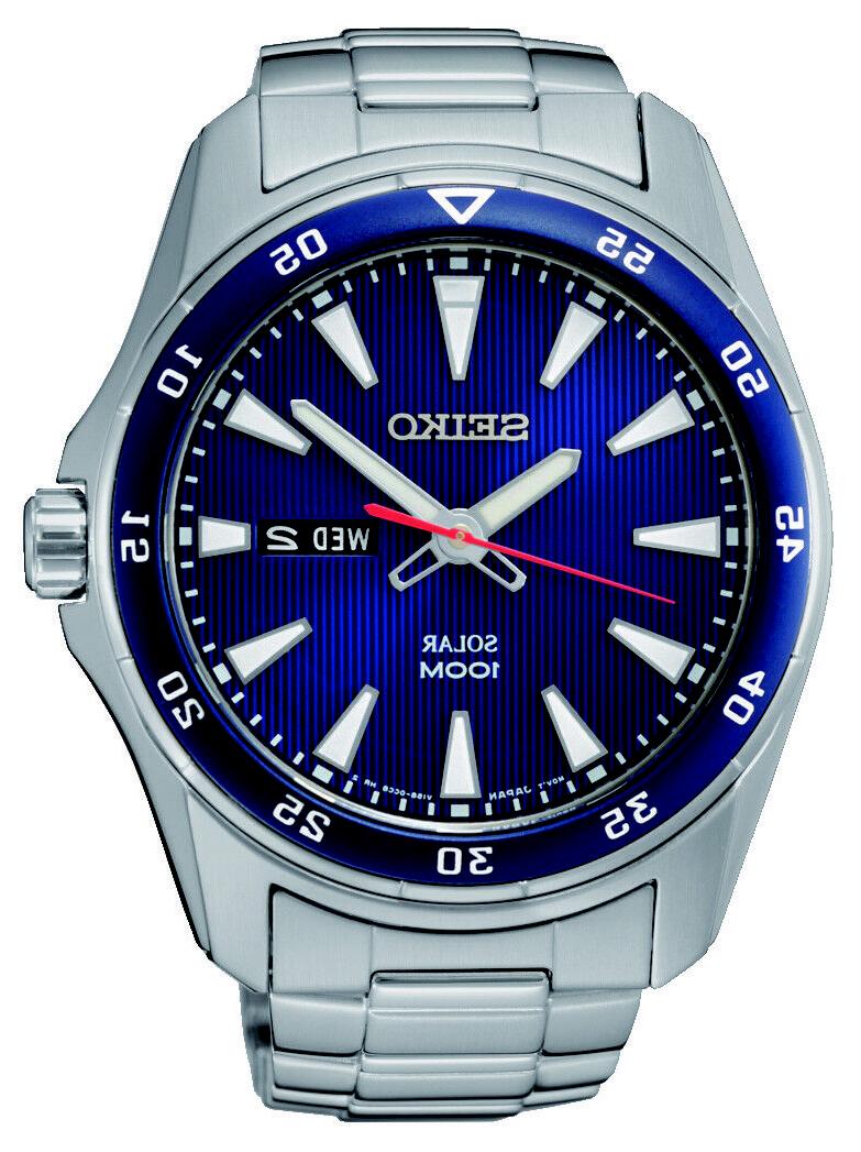 orologio da uomo analogico al quarzo solar