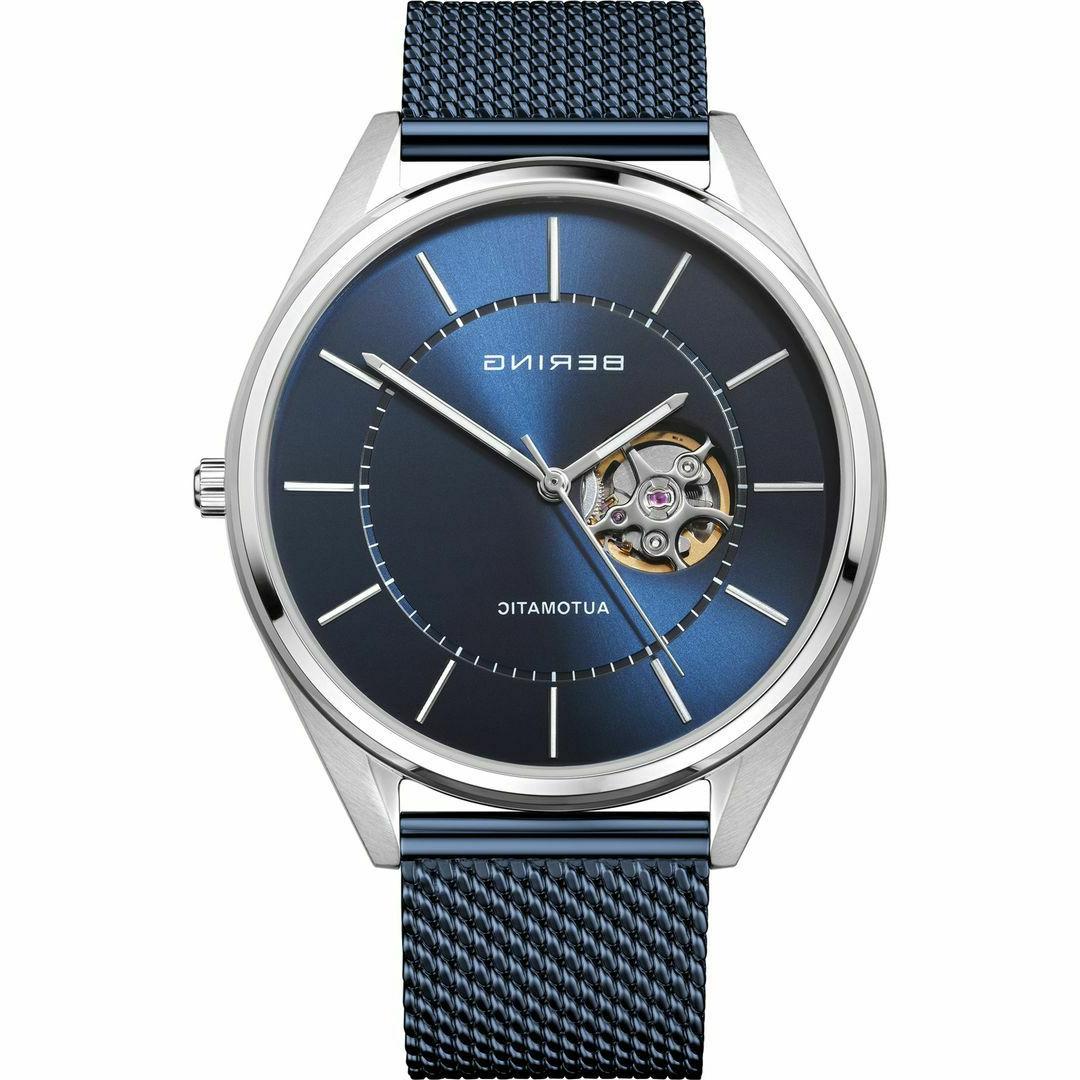 orologio da uomo analogico automatico con bracciale