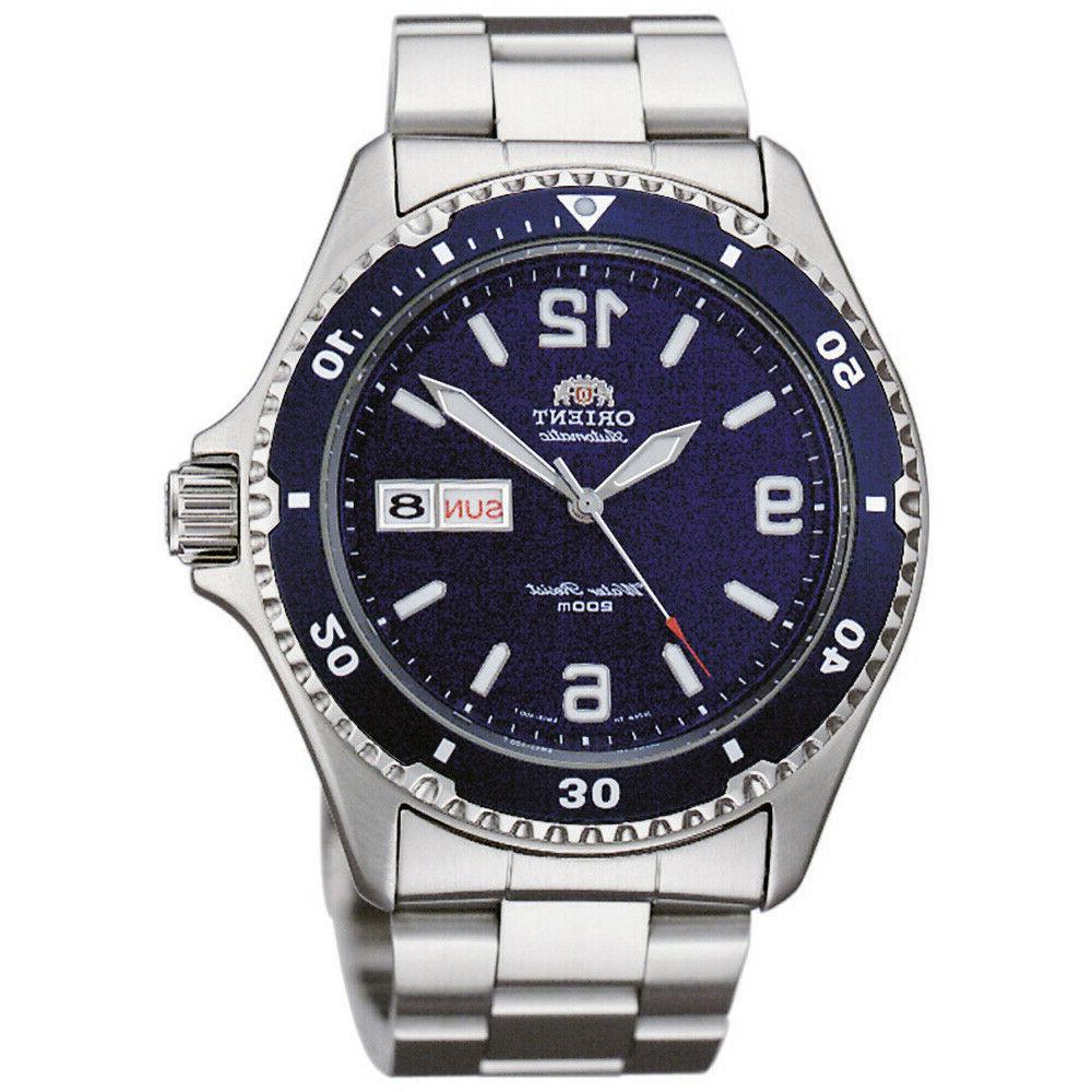 orologio da uomo automatico mako in acciaio