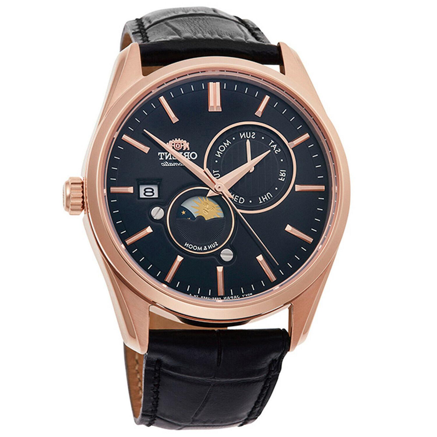 orologio da uomo automatico polso analogico pelle