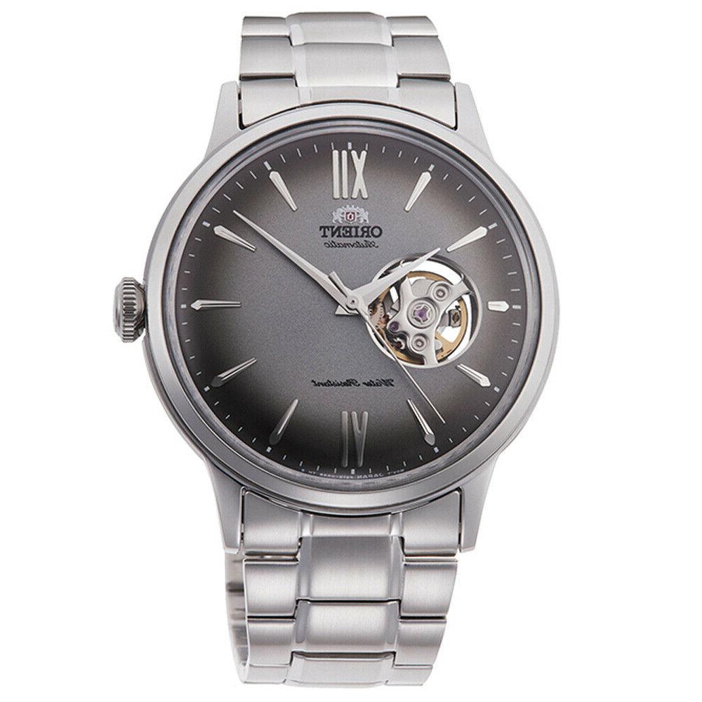 orologio da uomo automatico polso argento analogico