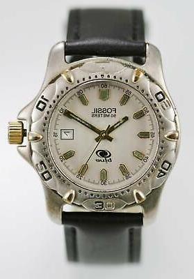 orologio da uomo bianco acciaio inox argento