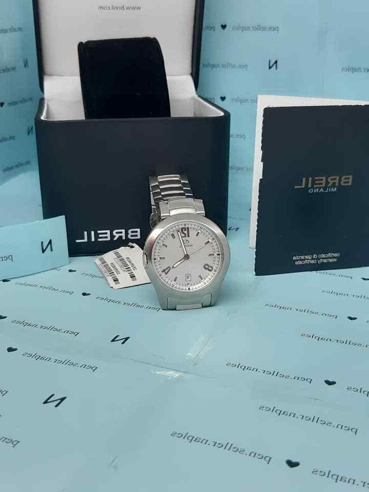 orologio da uomo milano acciaio inox nuovo