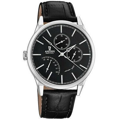 orologio da uomo multifunzione classico w r