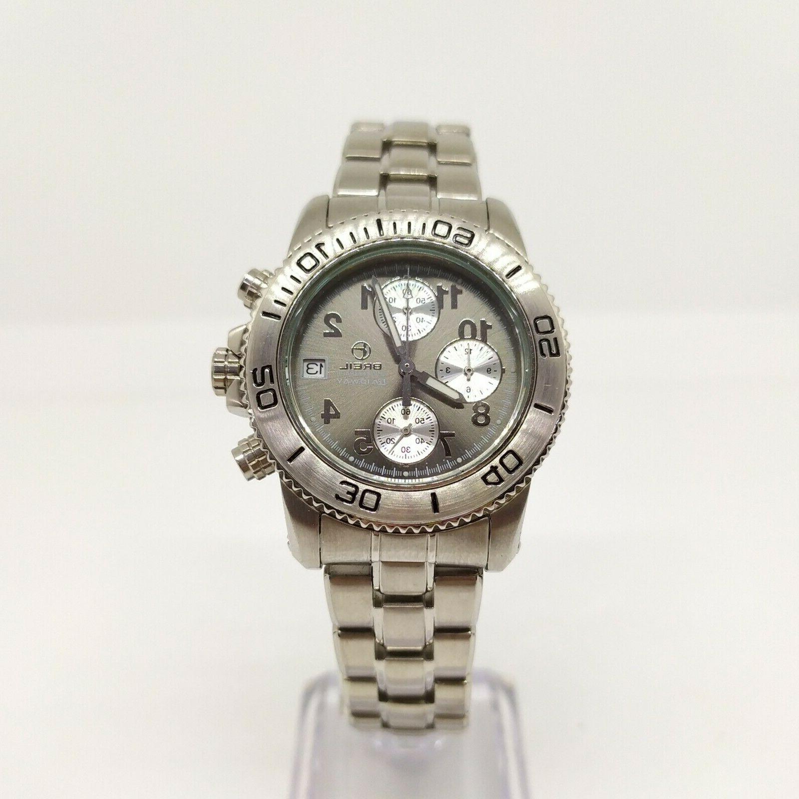 orologio da uomo tempo e data cronografo