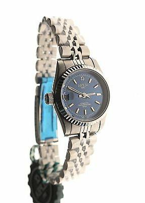 orologio data meccanico automatico acciaio donna quadrante