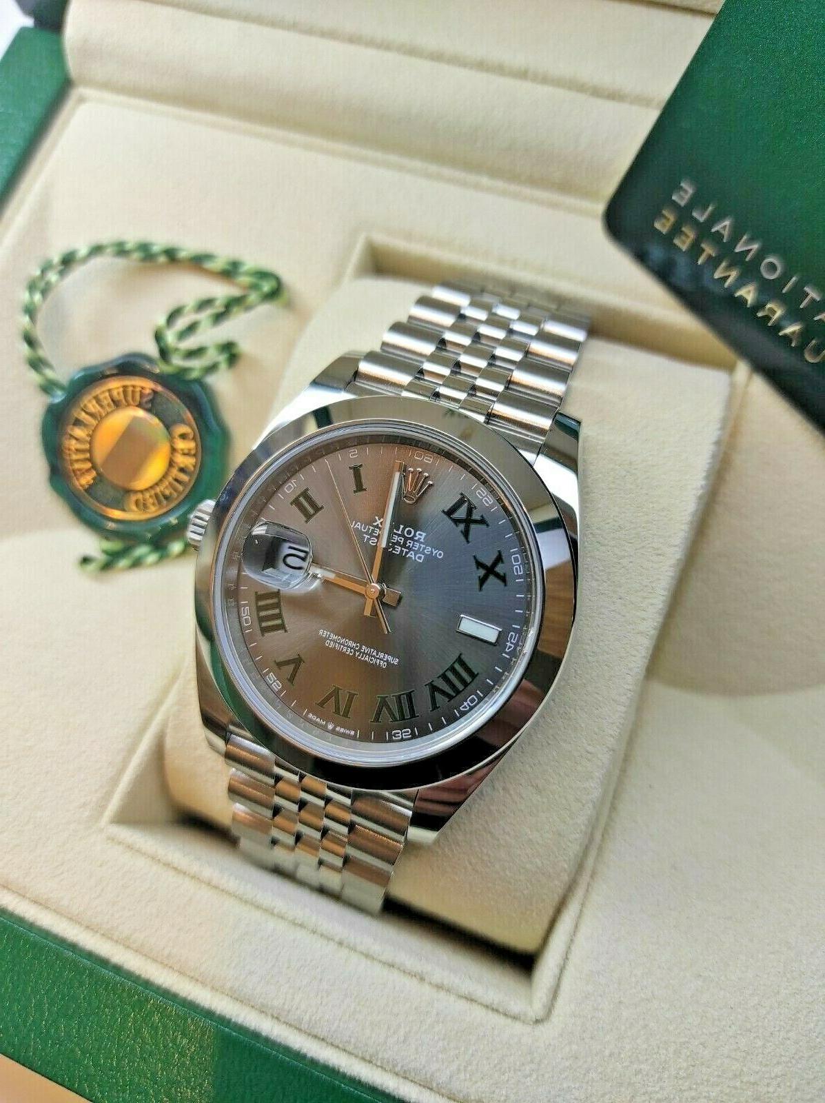 orologio datejust 41mm dic 2020 wimbledon ref
