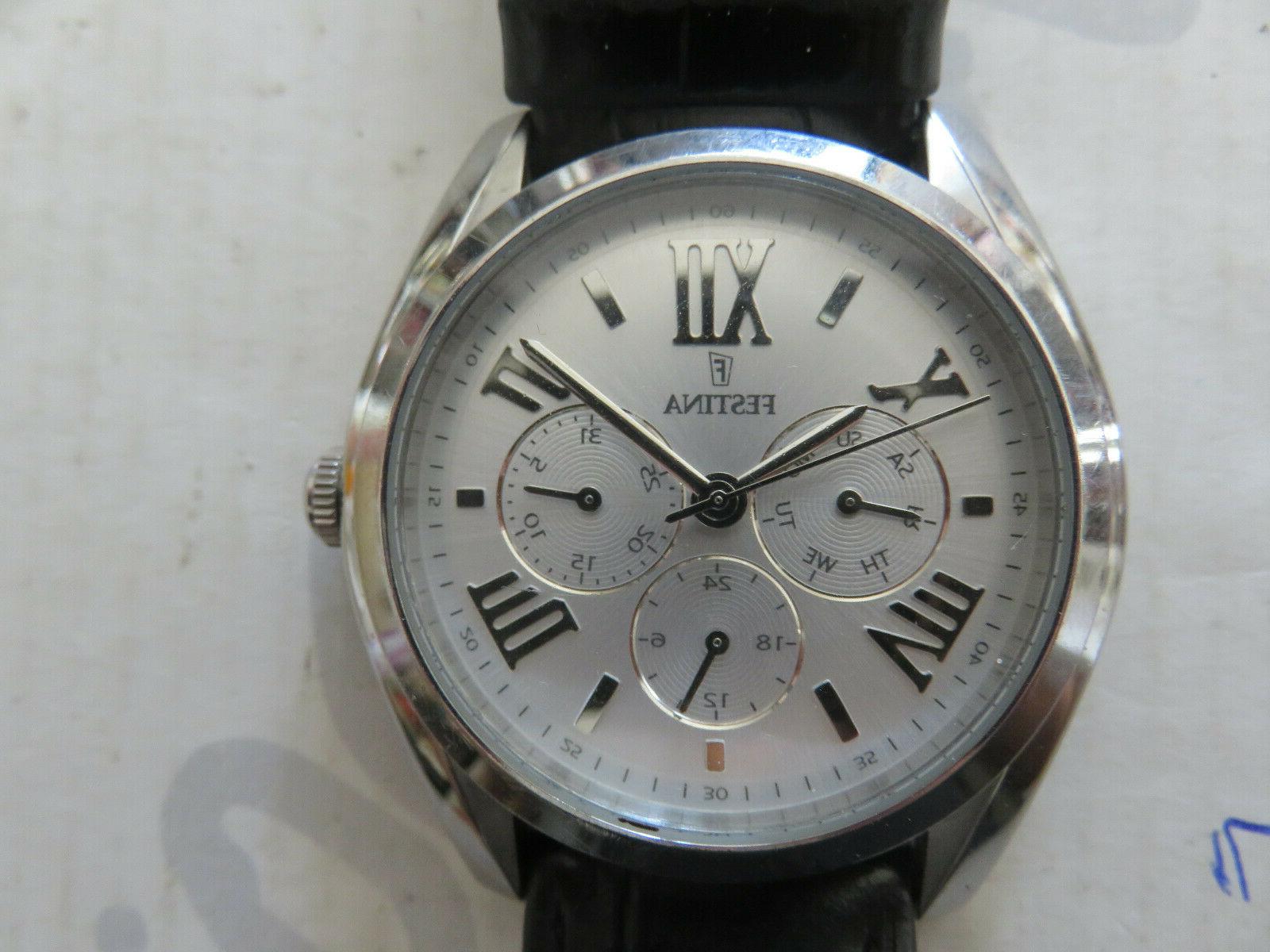 orologio day date quartz acciaio model collection