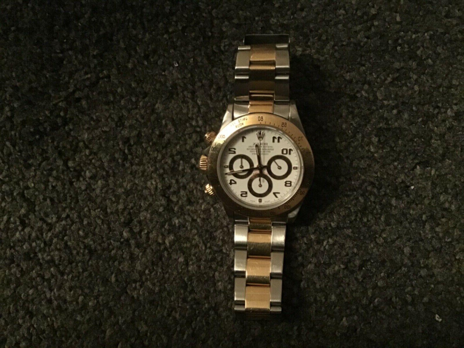 orologio daytona in oro e acciaio ref