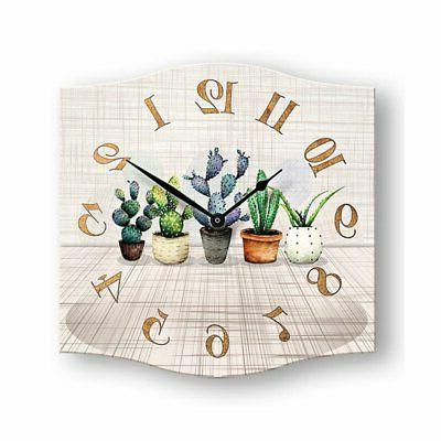 orologio decorativo sagomato in legno cm 38x38