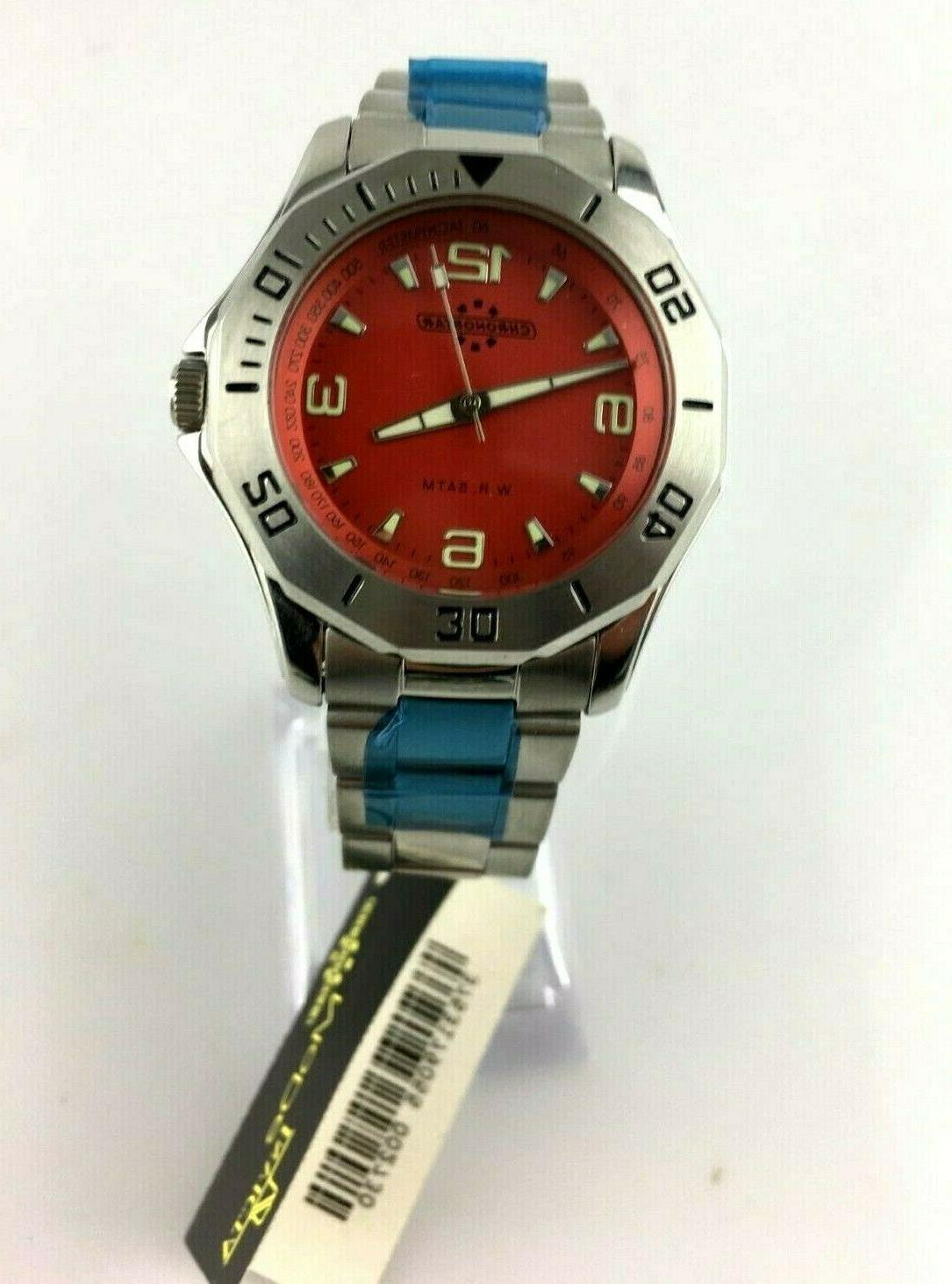 orologio design sector quarzo sport acciaio uomo