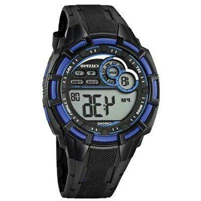 orologio digital chrono k5625 2 blue black