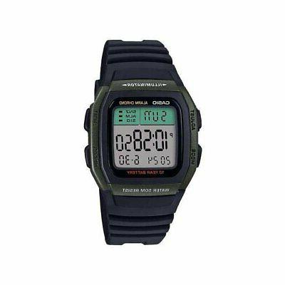 orologio digitale al quarzo da uomo nero