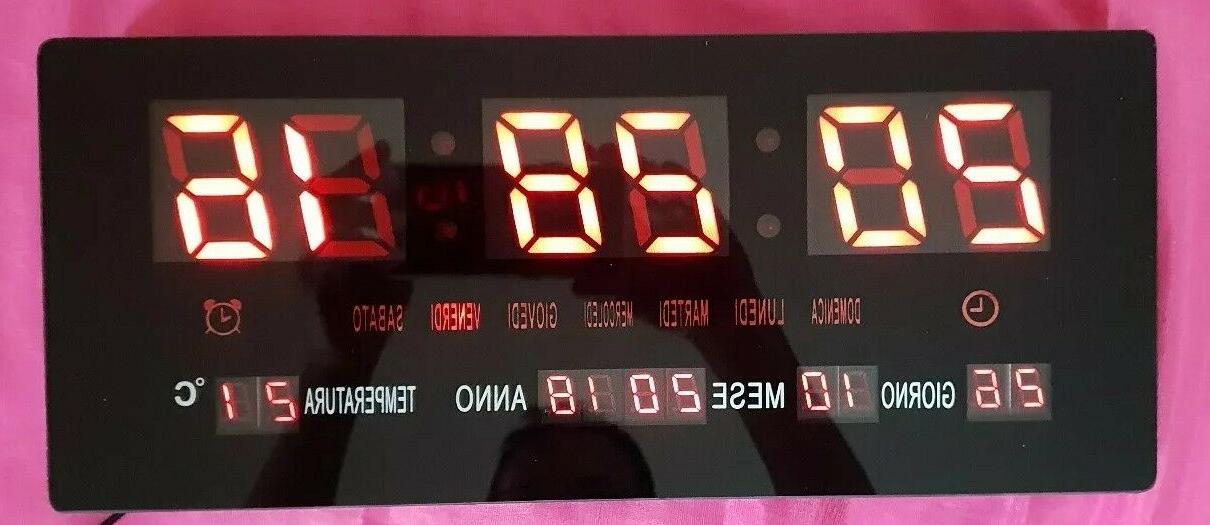 orologio digitale da per parete muro a