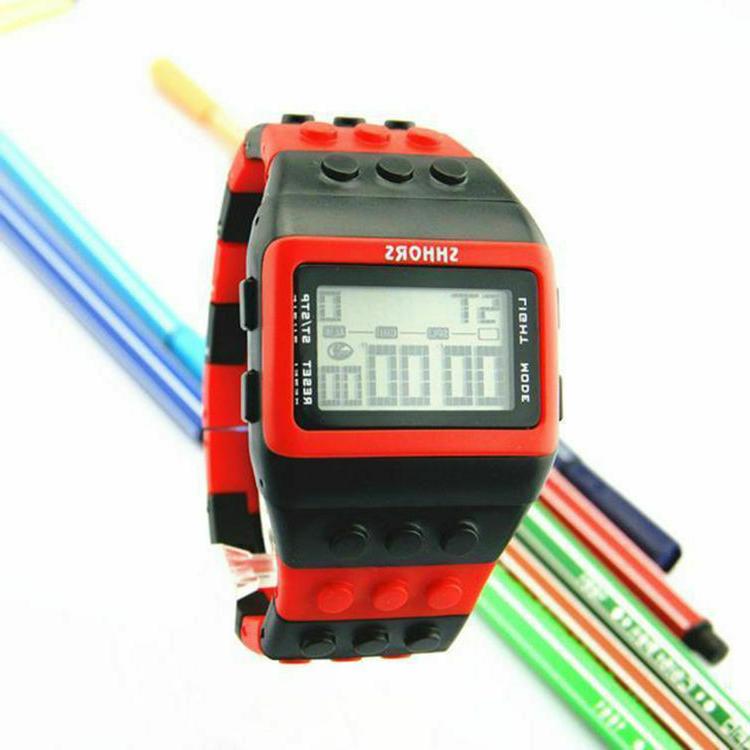 orologio digitale da polso quadrato regalo fantasia