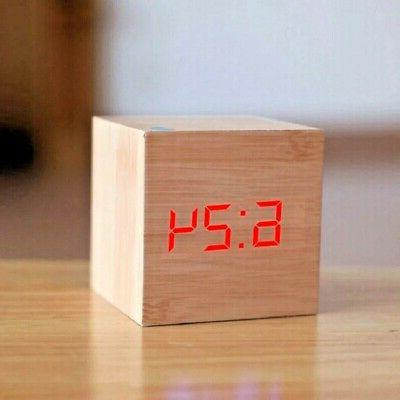 orologio digitale display led sveglia e temperatura