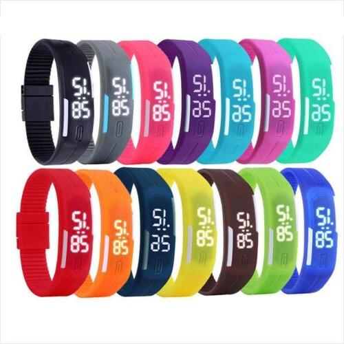 orologio digitale elettronico multifunzionale di sport del