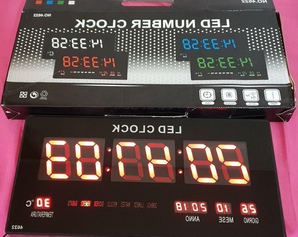 orologio digitale grande da per parete muro