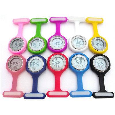 digitale orologio spilla infermiera funzioni retroilluminazi