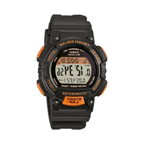 orologio digitale tough solar arancione stls300h1bef