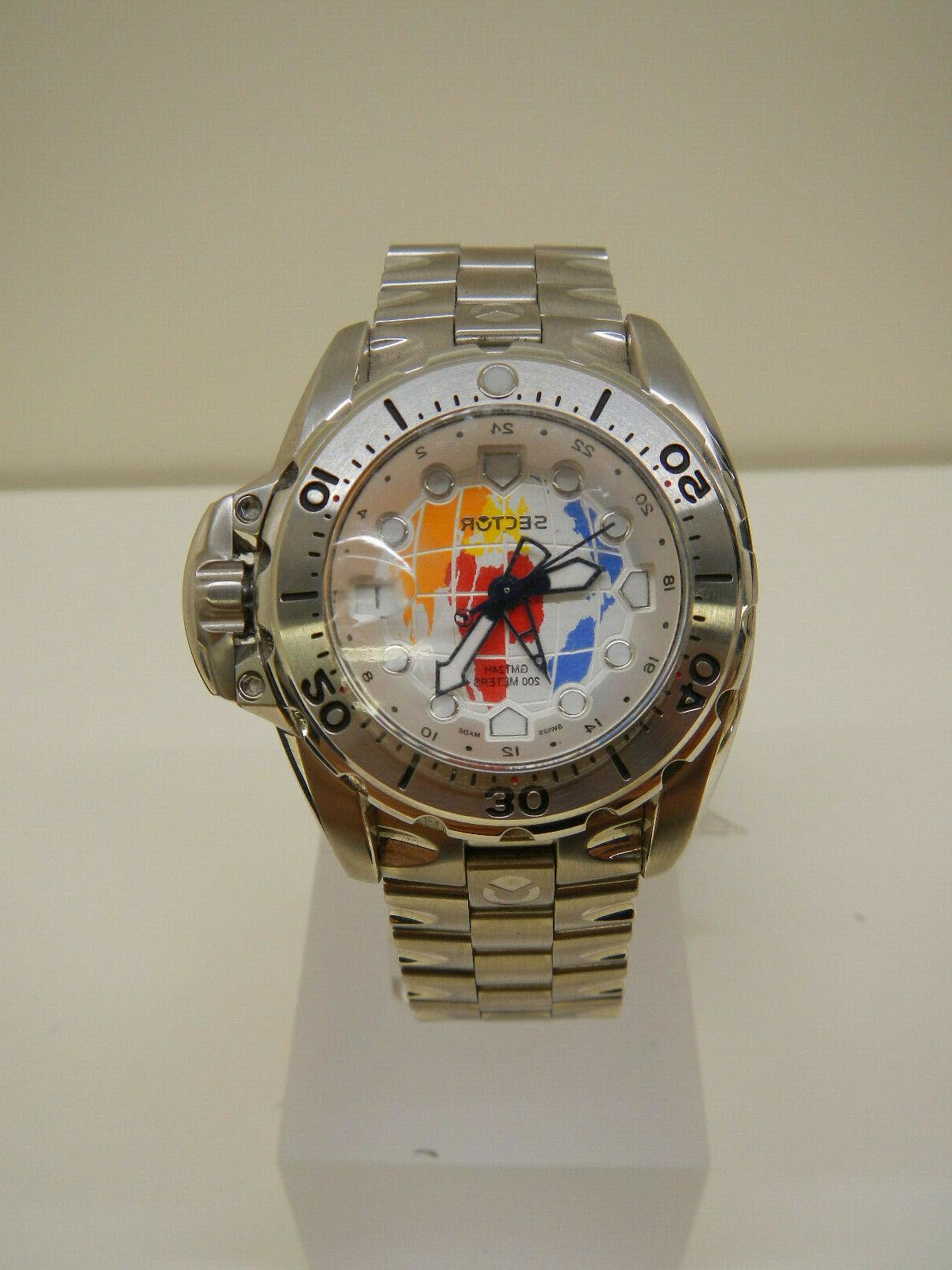 orologio diver 600 gmt world time w