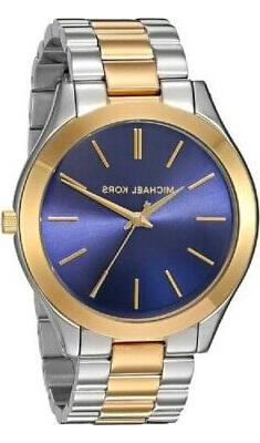 O Donna Acciaio Analogico Colore Argento / Oro Mk3479