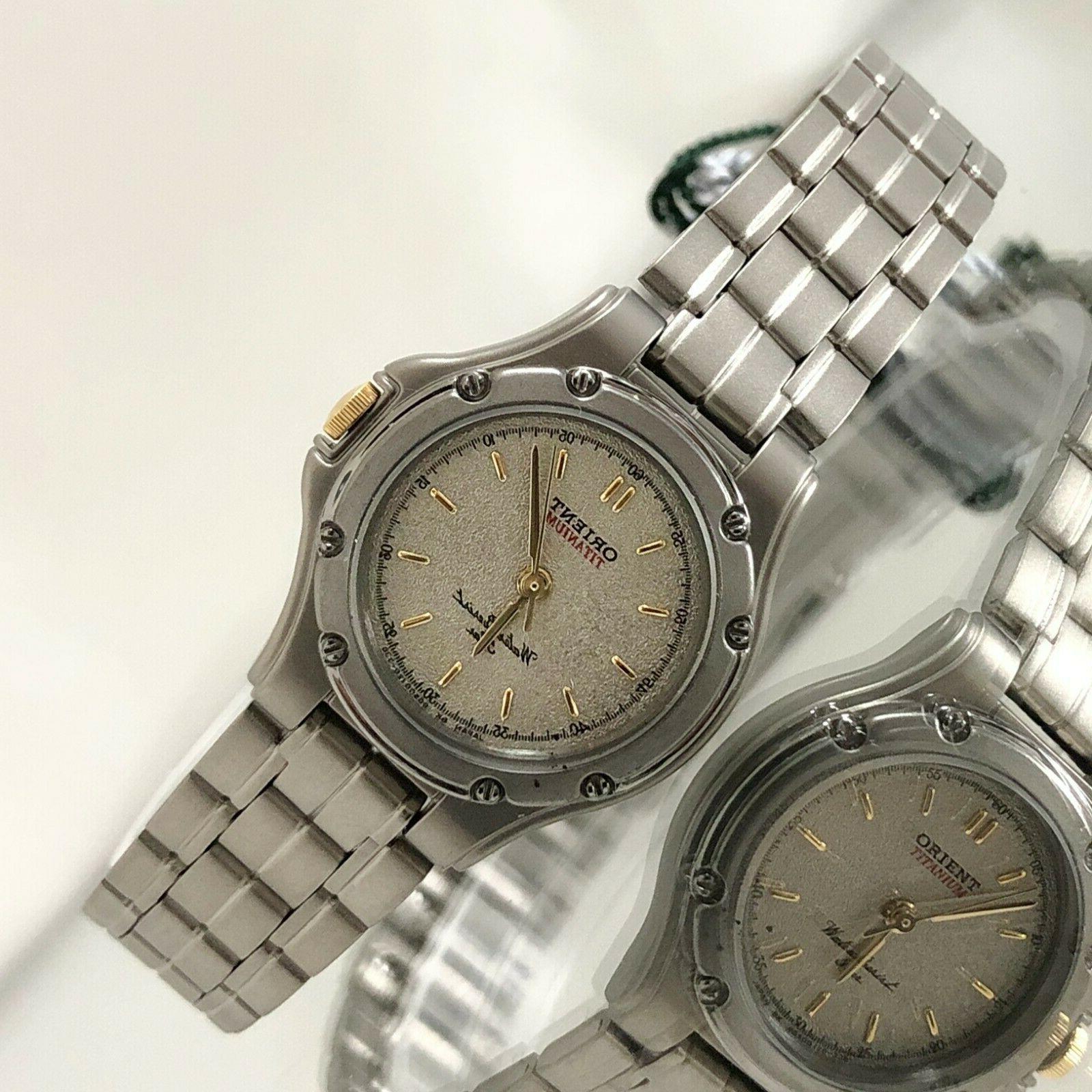 orologio donna al quarzo in titanio japan