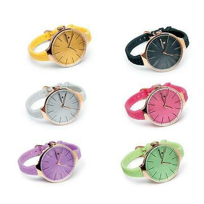 orologio donna cherie l rose silicone colorato