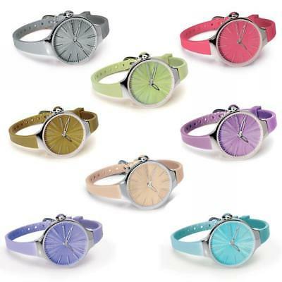orologio donna cherie silicone colorato new lady